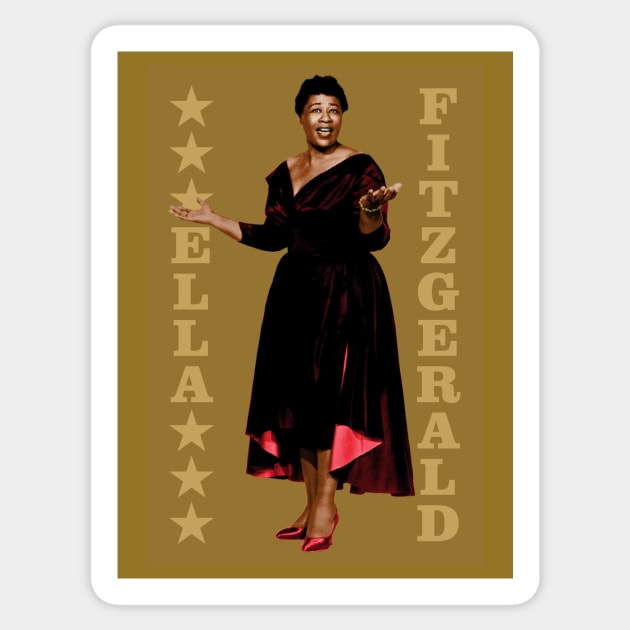 Ella Fitzgerald Sticker by PLAYDIGITAL2020